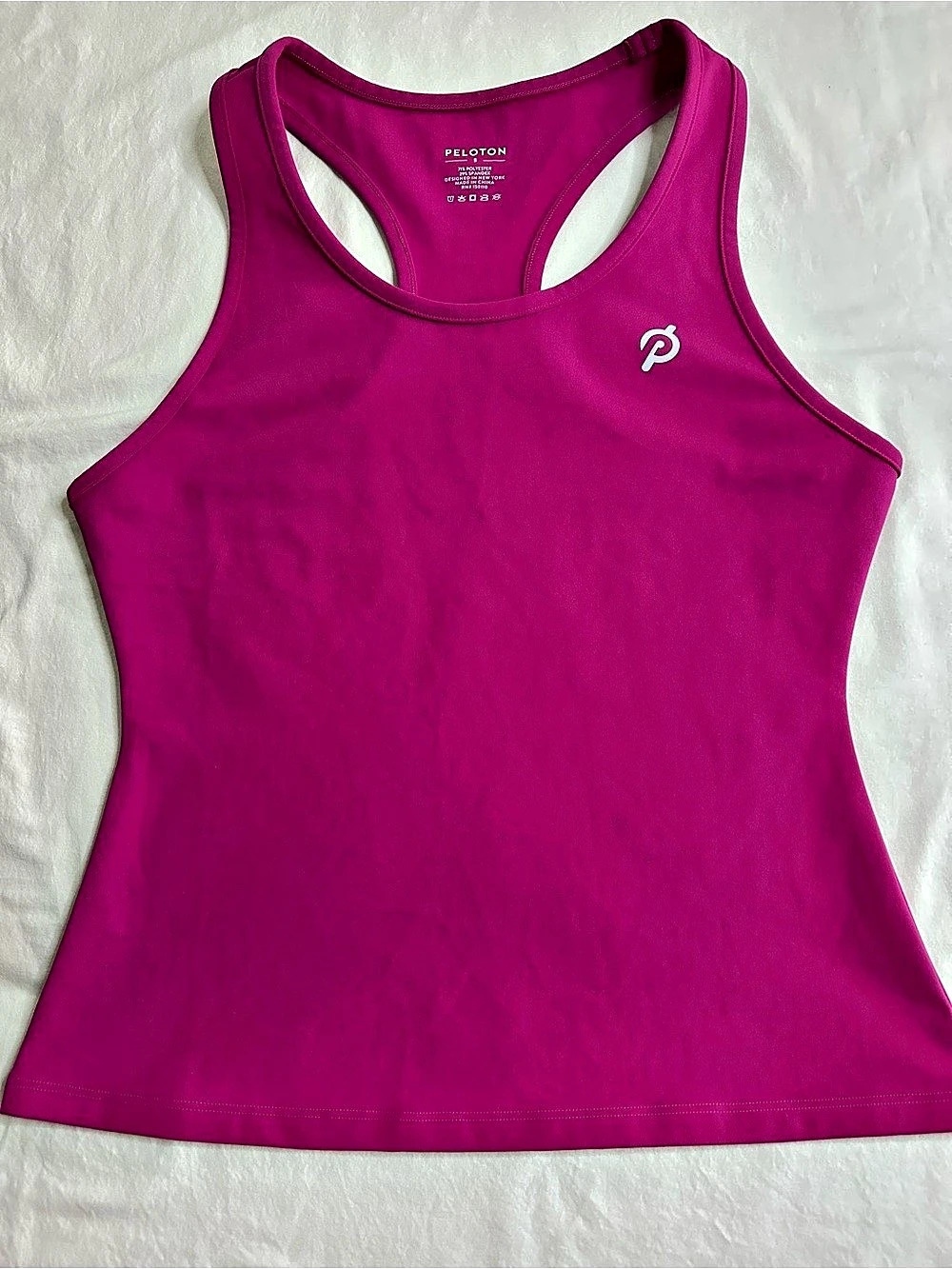 Peloton Women's Athletic Tank Top in Pink Size S